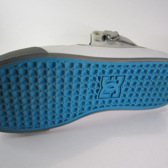 DC Womens Graduate TX High Top Gray Shoes Size Womens US 6W - Picture 7 of 16